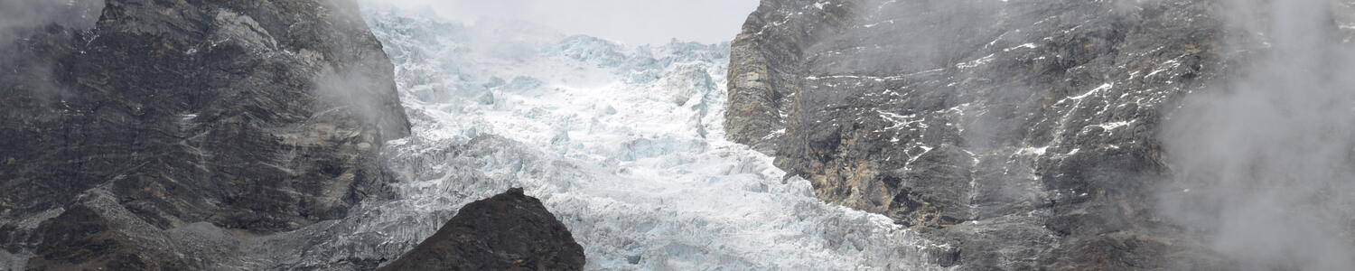 Kyangjin Glacier, Nepal