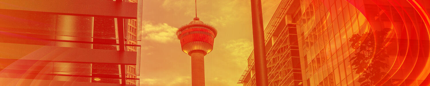 UCalgary illustration of Calgary skyline