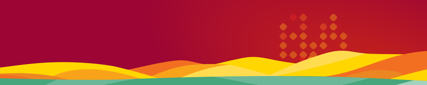 IRST colour banner - red hills