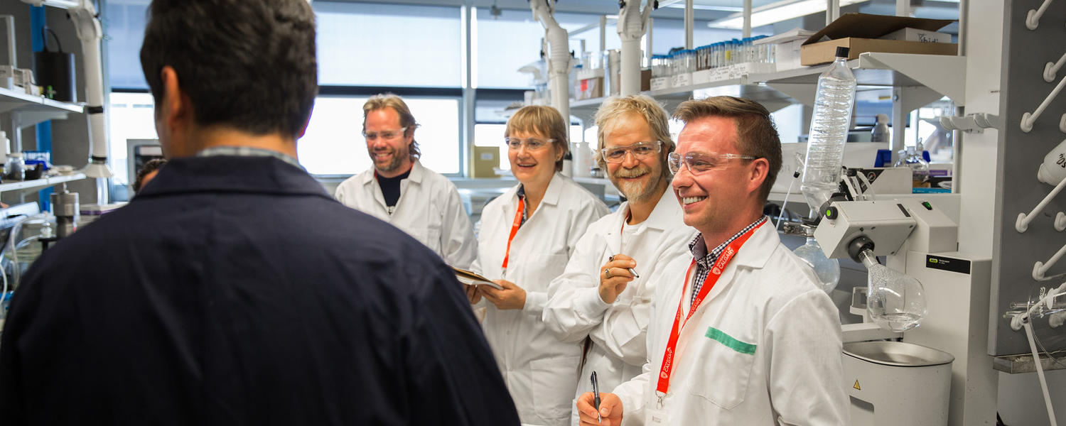 Training students in the lab