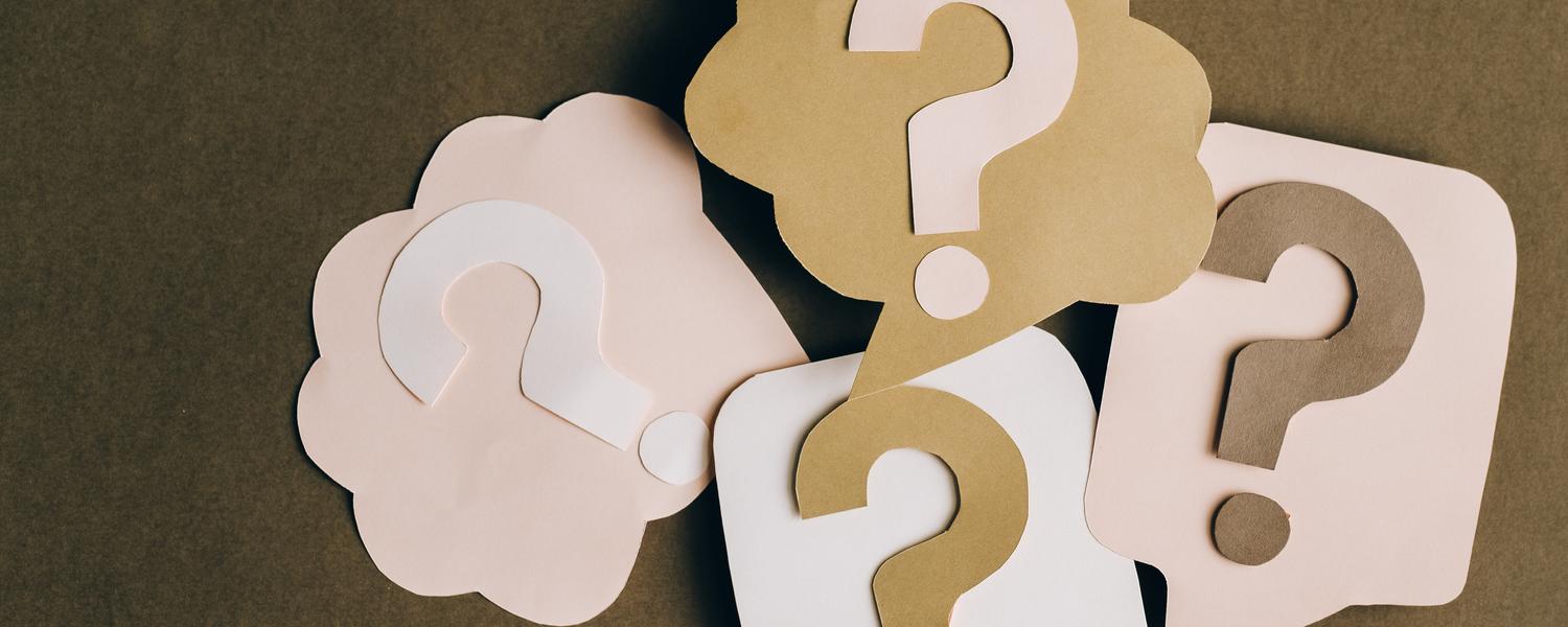 Question marks