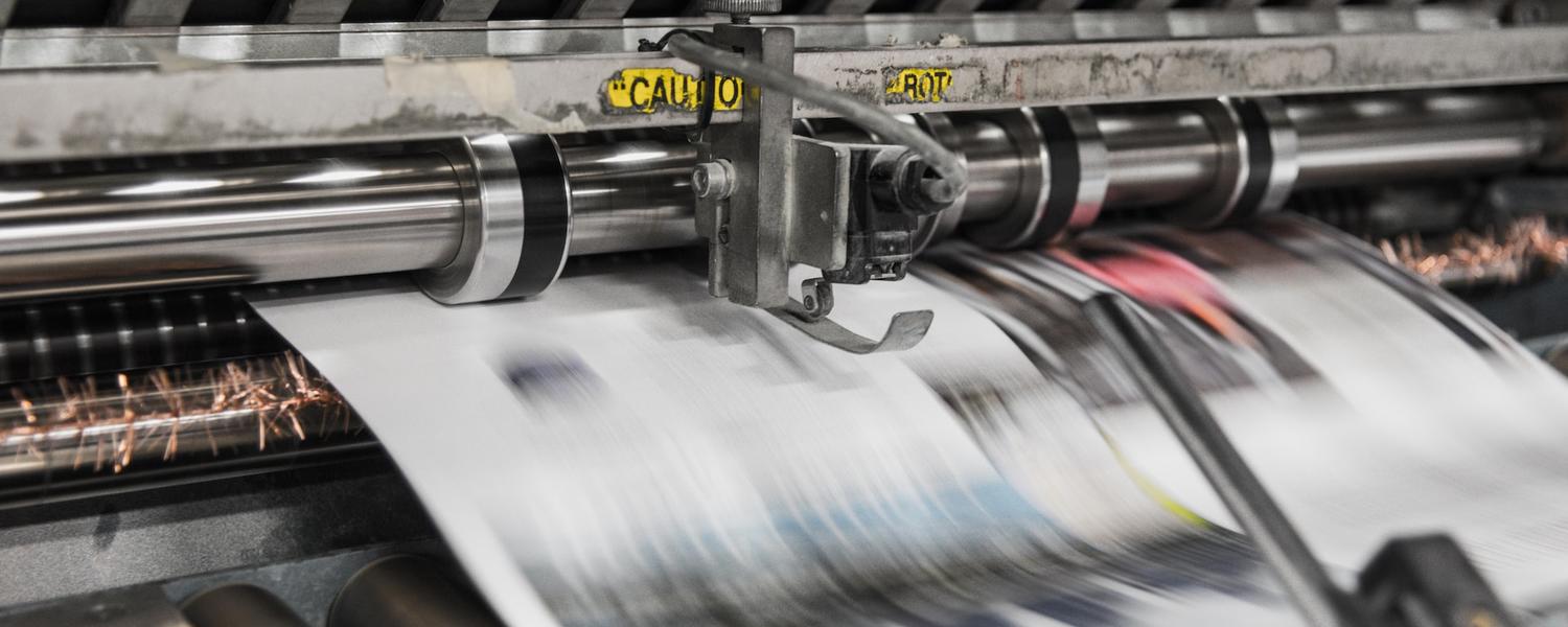 Newspaper printer