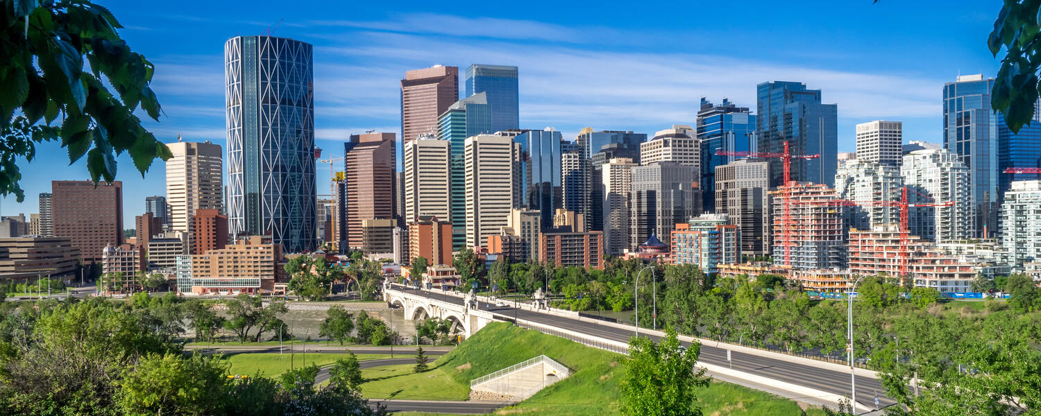 Calgary downtown skyline