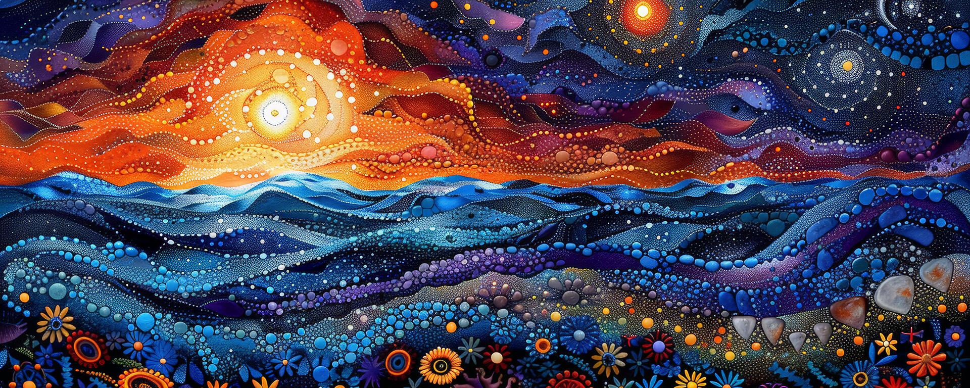 Indigenous research stories - art
