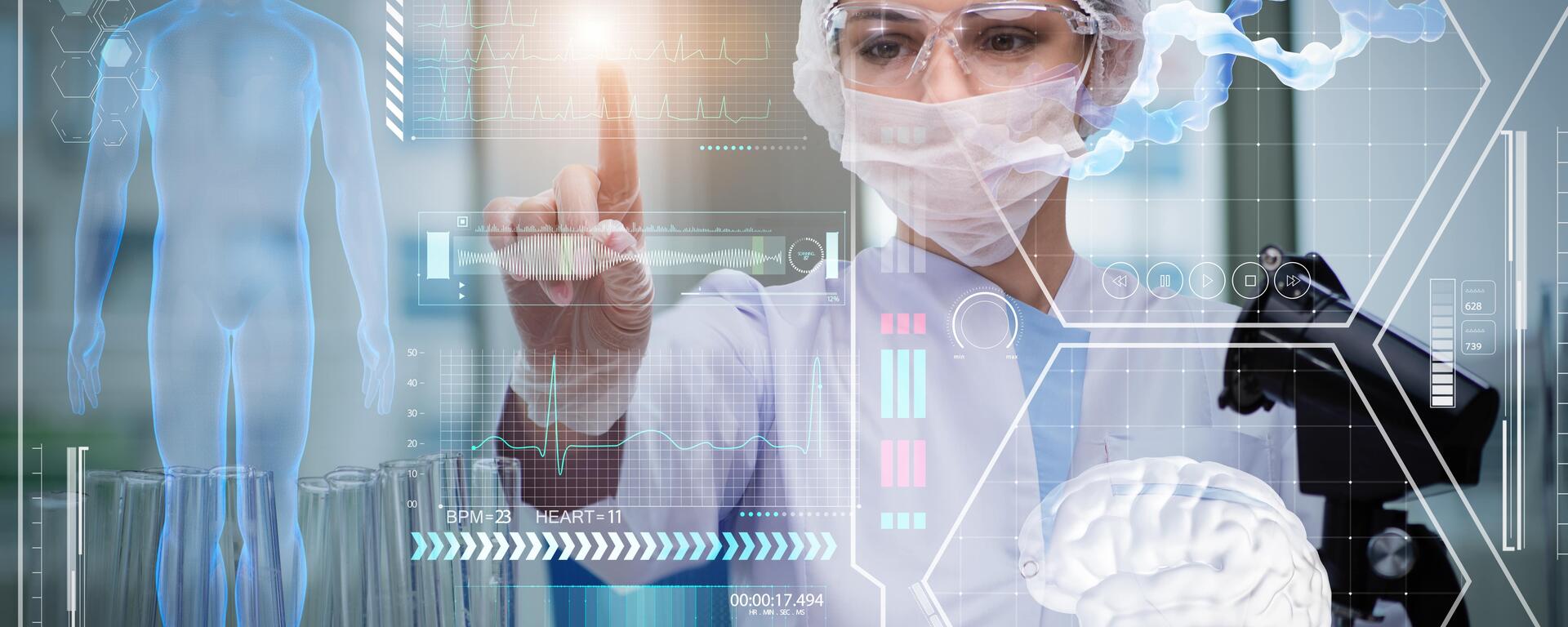 Woman health researcher 