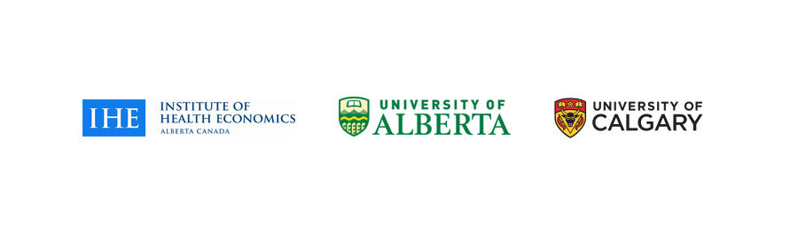 Consortium co-chairs: Institute of Health Economics, University of Alberta, University of Calgary