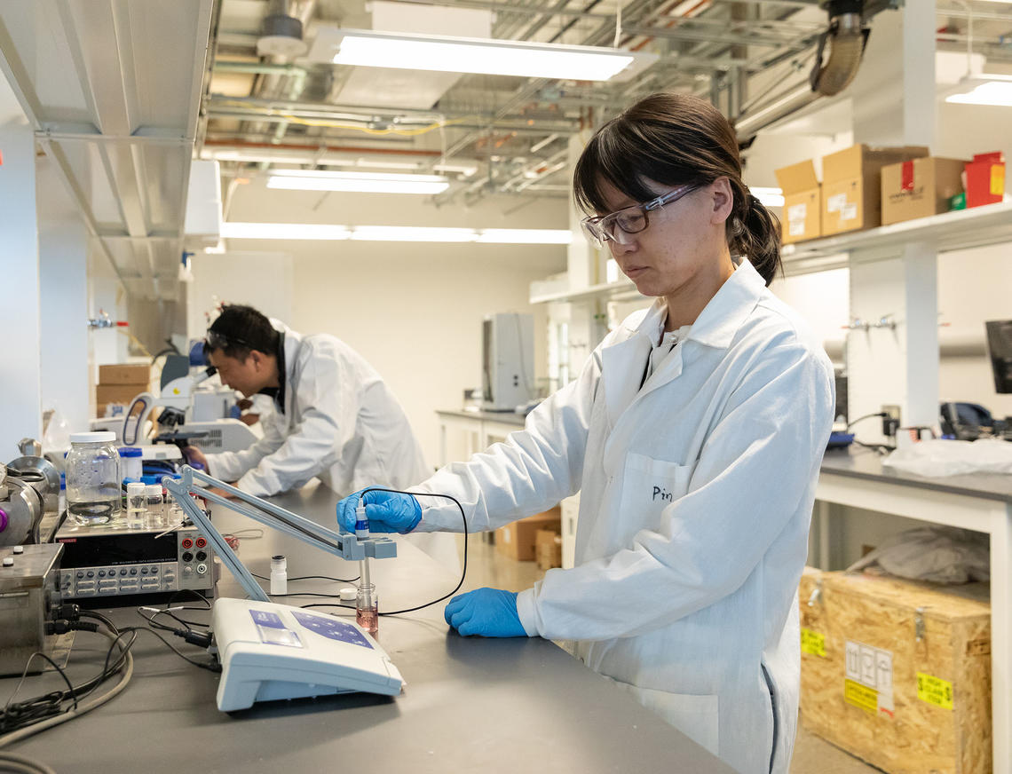Researcher Ping Song