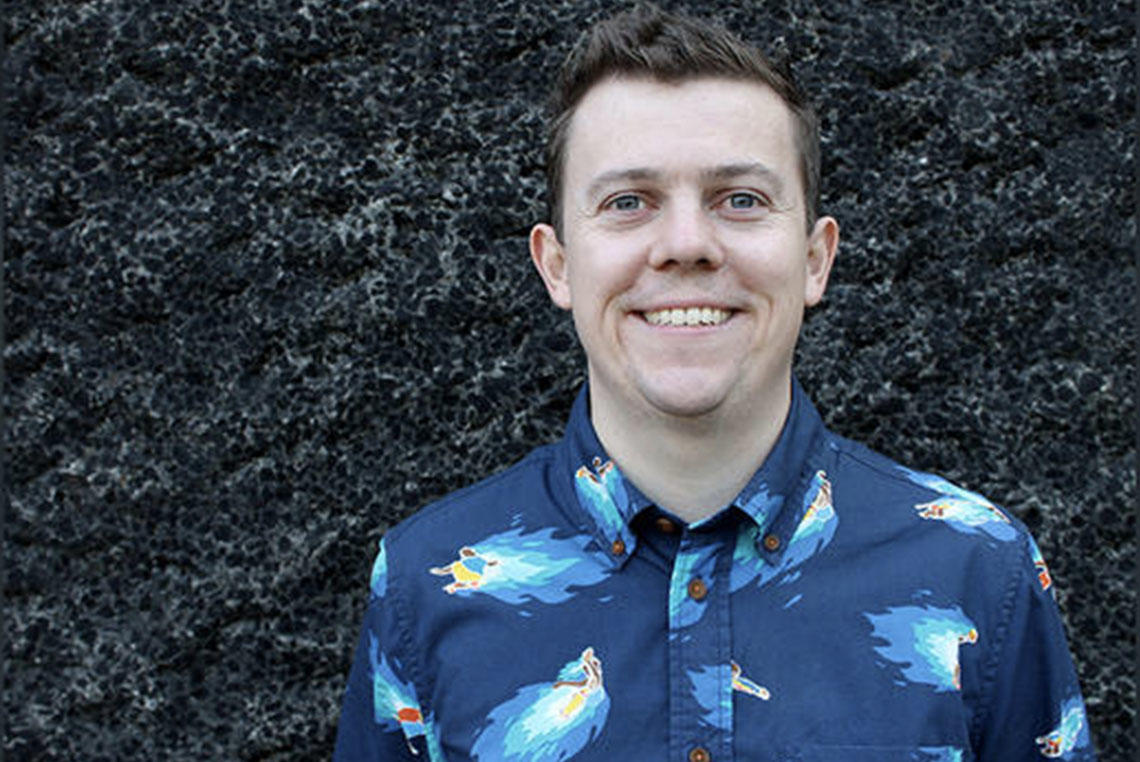 PhD grad Matthew Mitchell researched novel nanotechnology techniques for telecommunications