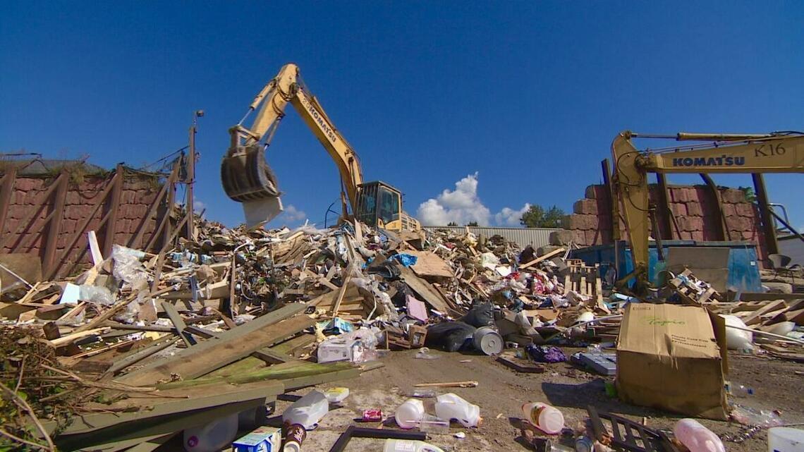 Construction and demolition waste
