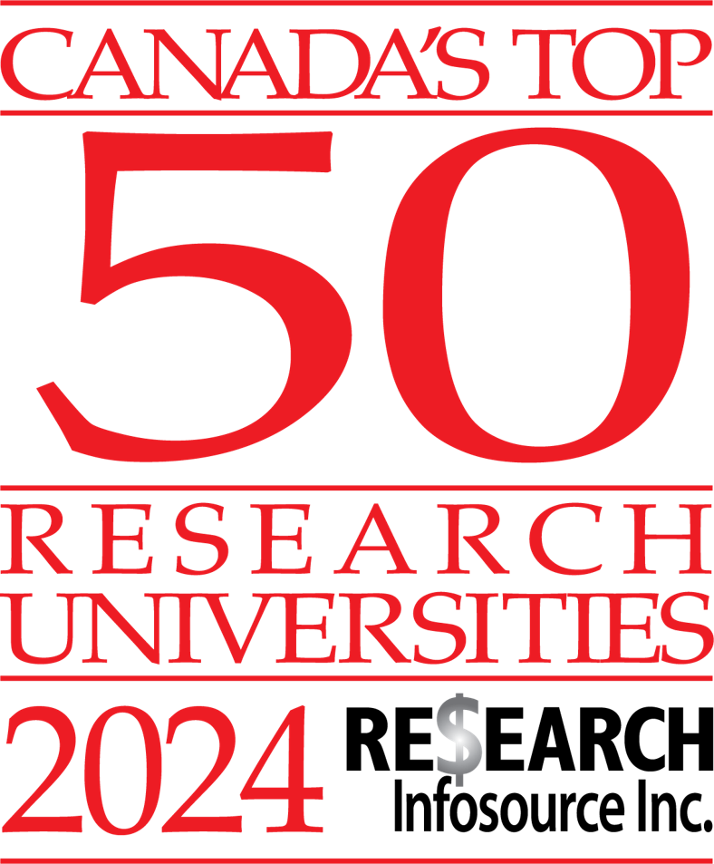 Canada's Top 50 Research Universities 2024 logo