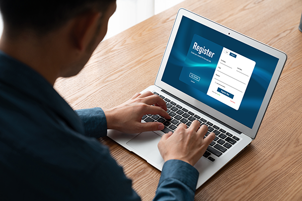 Online registration