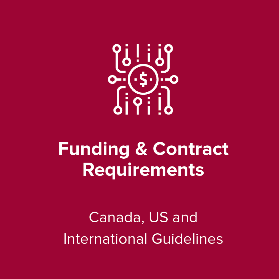 Funding and Contract Requirements