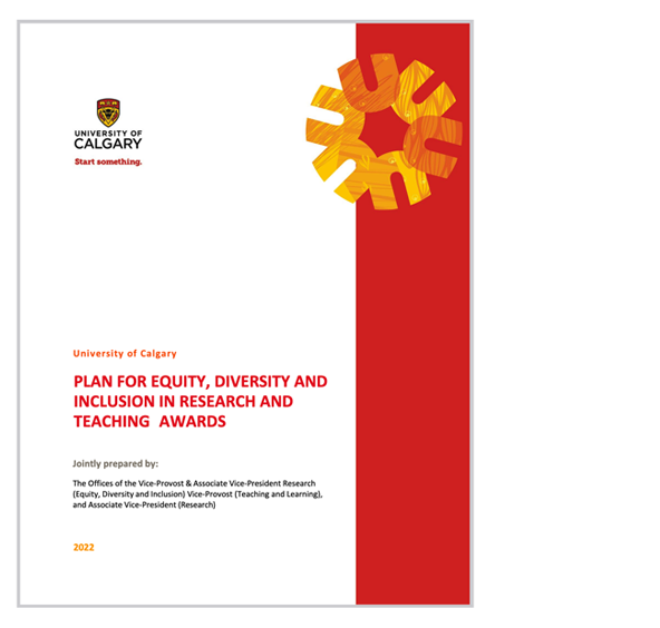 EDI in research teaching awards plan