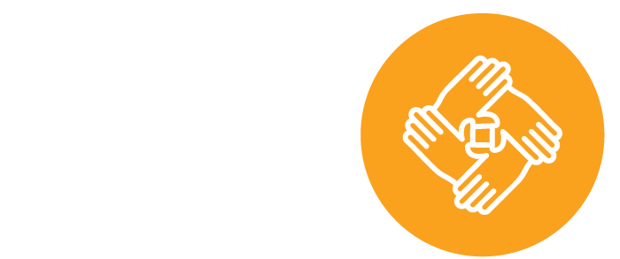 Icon of four hands in a circle