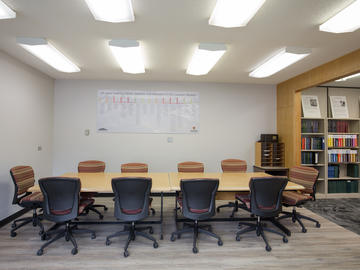 Meeting room at Barrier Lake Field Station