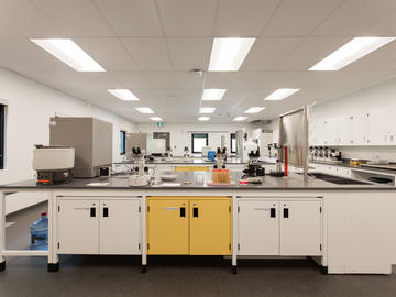 Lab facility at Barrier Lake Field Station.