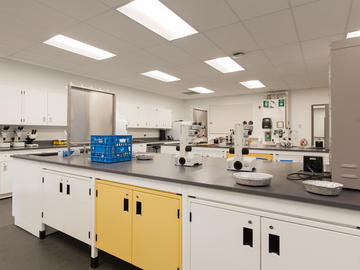Lab facility at Barrier Lake Field Station.