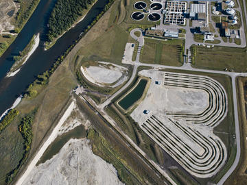 Ariel shot, ACWA streams