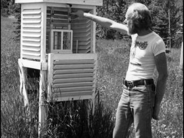 Weather Station at the Kananaskis Field Station (1970) 