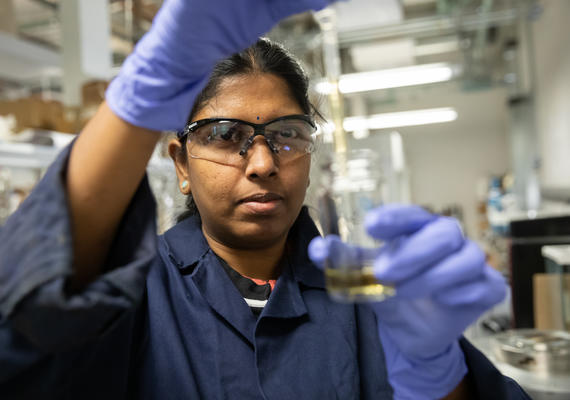 Researcher Ranjani Kannaiyan