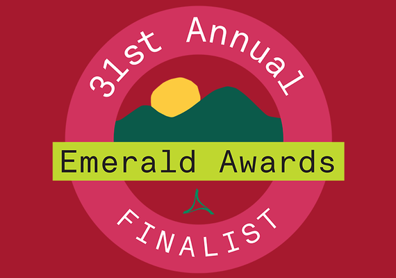 31st Annual Emerald Awards Finalist Badge
