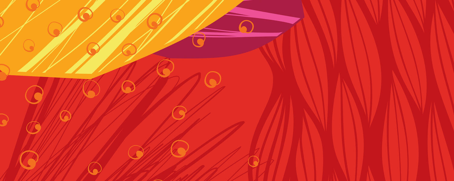 Start something red graphic background