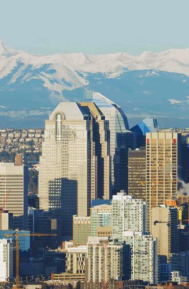 Calgary downtown skyline