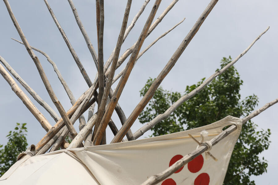 Tipi for Orange Shirt Day September 2022