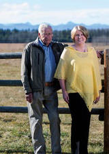 J.C. (Jack) Anderson and his daughter Wynne Chisholm.