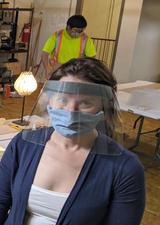 UCalgary researchers leading delivery of 12,000 COVID-19 face shields