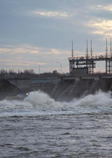 Hydro dam in Quebec