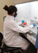 wastewater testing in lab