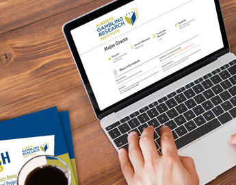 Person typing on laptop