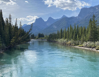 Canmore river
